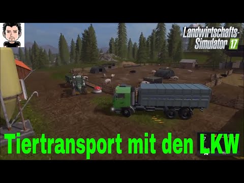 LS17 PS4 Goldcrest Valley 93 Tiertransport Landwirtschafts Simulator 17