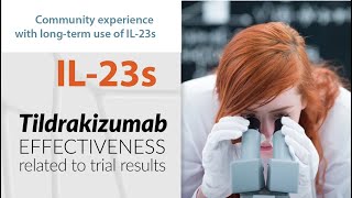 Tildrakizumab effectiveness related to trial results
