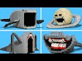 Recreé La Evolución De The Bloop Sea Eater Saturn Wake Up 30 Minutos SEA MONSTER FULL LEGO