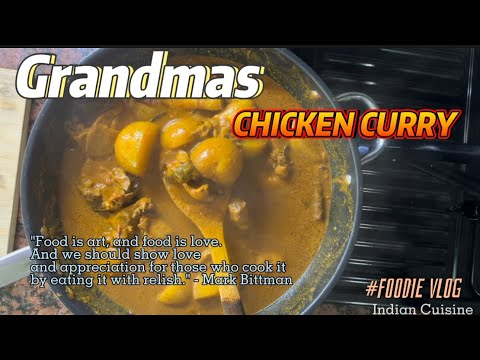 Curry de Frango da Vovó (Kozhi Kollambu de Paati)