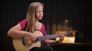 Video thumbnail for Córdoba Mini ll EB-CE Striped Ebony Demo by Cordoba Guitars