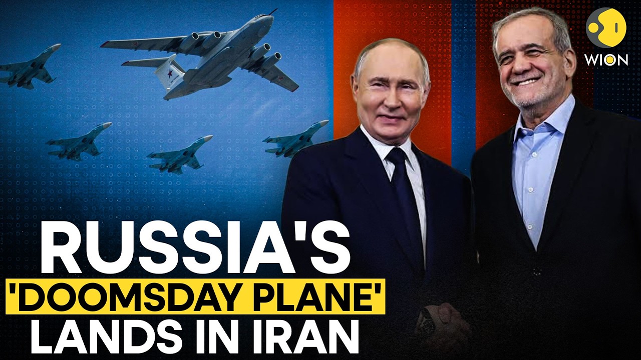 LIVE: Putin's Mysterious Tu-214PU 'Doomsday' Jet Arrives In Tehran, Middle East On Brink! | WION