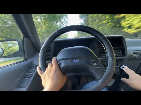 Driving The 1994 Ford Explorer 4.0l Sport 5 Speed Manual Transmission