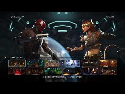 Injustice 2 Robin legendary gear and staff of Grayson