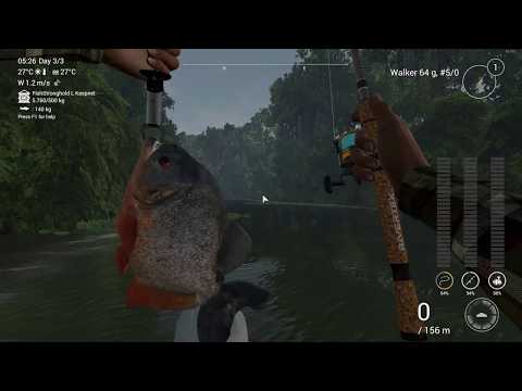 Fishing Planet PERU Unique Red Piranha with walker v3.6.4