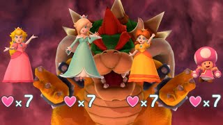 Mario Party 10 - Peach Rosalina Daisy Toadette Bow