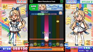 【ポップン】Silent Flame,Never Fade（Normal）[おまけ:不知火フレアのエンドカード]