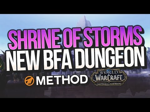 BFA Alpha: Shrine of Storms NEW DUNGEON PLAYTHROUGH FIRST LOOK! - Method