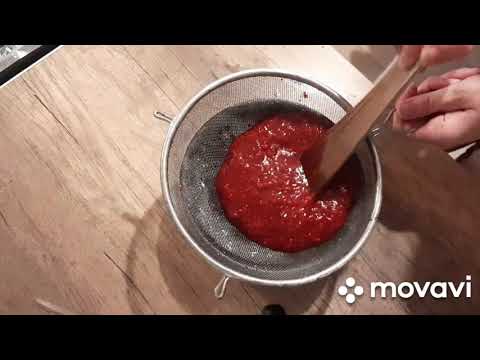 Bavarois chocolat blanc framboise