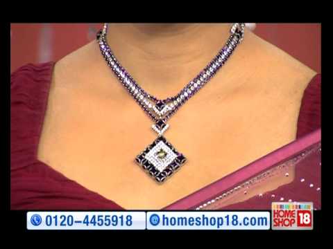 HomeShop18.com - Mahi Necklace Set by Sia Jewellery