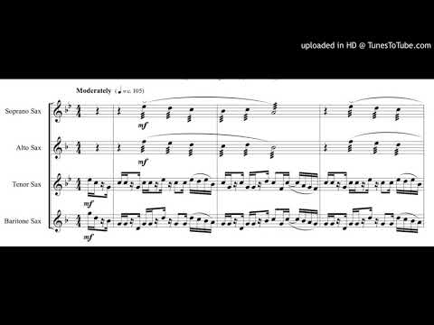 Peaches en Regalia (Frank Zappa) for sax quartet