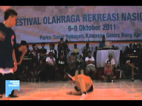 INDONESIA BBOY CHAMPIONSHIP 2011 - EAST RIDER VS FRESH MOTIONZ