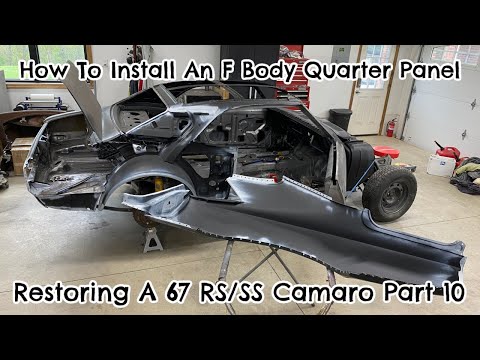How To Install a 1967-1969 Camaro Quarter Panel...