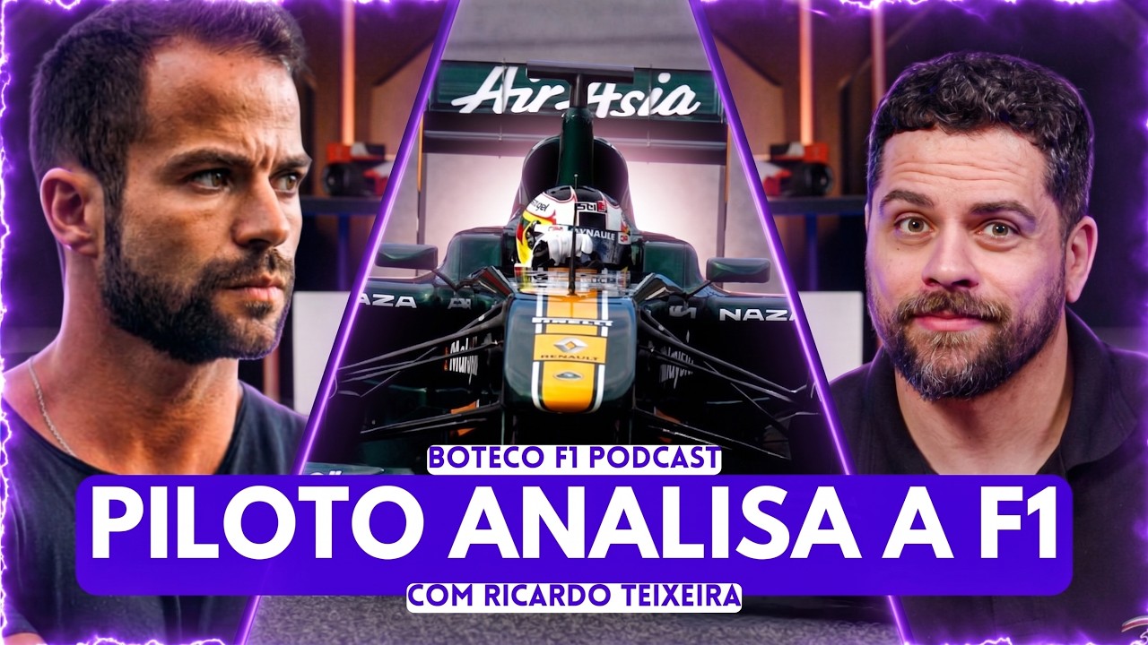 COMO UM PILOTO DE F1 ENXERGA A CATEGORIA ATUALMENTE | COM RICARDO TEIXEIRA