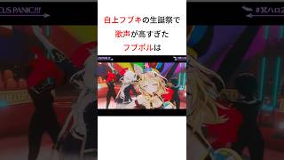 [生誕祭]歌声が高すぎたフブポル[ホロライブ/ホロライブ切り抜き/尾丸ポルカ/白上フブキ]#shorts #ホロライブ