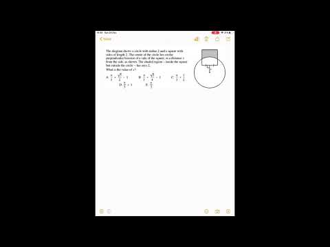 Perpendicular bisector length