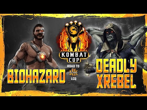 Biohazard (Kano) vs DeadlyxRebel (Kollector) | #KombatCup Road To LCQ | MK11