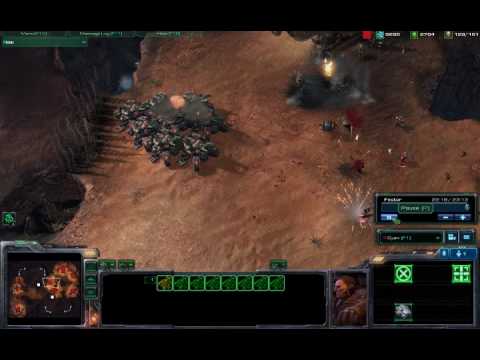 Starcraft 2 Beta Clip: Focus Fire With Tanks