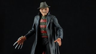 NECA New Nightmare Freddy Krueger Figure review Nightmare on Elm Street Robert Englund Horror Toys