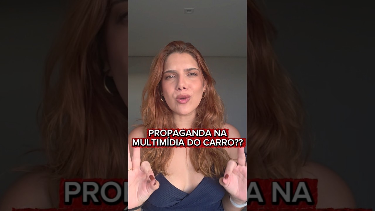 Propaganda na multimídia do carro??