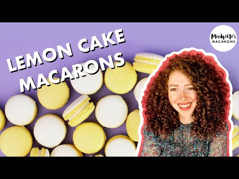 Macaron Filling Recipe | Lemon Cake (with white chocolate)