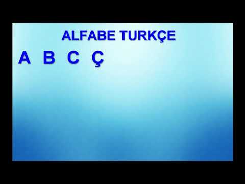 حروف اللغة التركية ... Türk harfleri