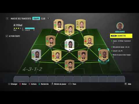 FIFA20 SBC / DCE LIGUE SAUDI PROFESSIONAL LEAGUE - AL ITTIHAD - SOLUTION PAS CHER
