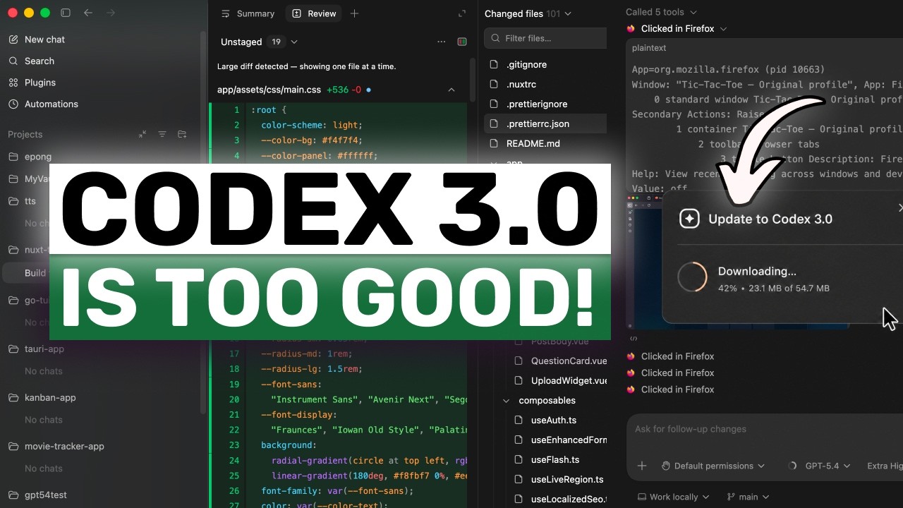 Codex 3.0 (New Upgrades,Free Tier): These NEW Updates to CODEX is CRAZY!