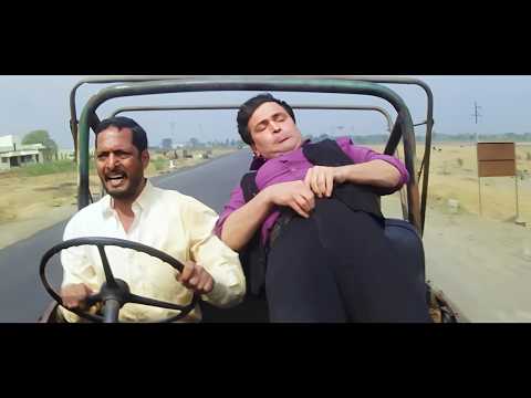गाड़ी नै रोकेगा तो गाड़ी में ही पेशाब कर दूंगा  😂 Nana Patekar - Rishi Kapoor फुल कॉमेडी 🤣