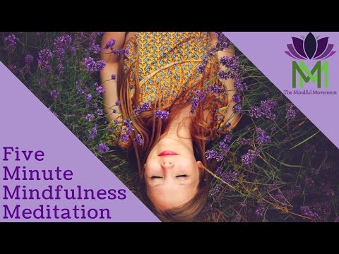 5 Minute Mindfulness Meditation