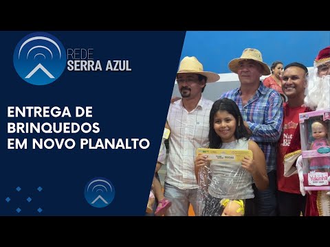 ENTREGA DE BRINQUEDOS EM NOVO PLANALTO
