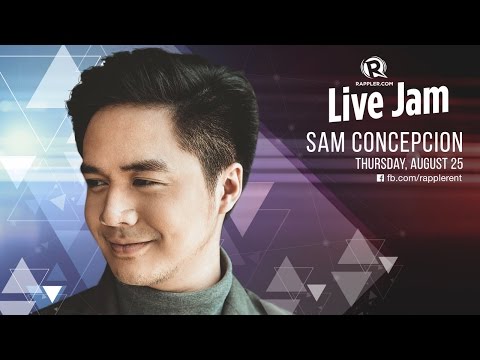 Rappler Live Jam: Sam Concepcion