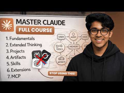 Claude AI Complete Course: Extended Thinking, Skills, MCP & More