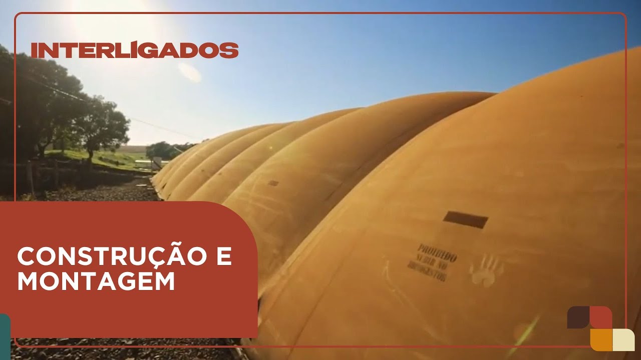 O que envolve o processo de construção e montagem de um biodigestor?