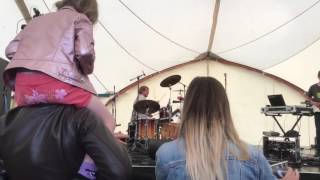 Warm Digits - live at Summer Streets Festival, Sunderland 15:7:2017