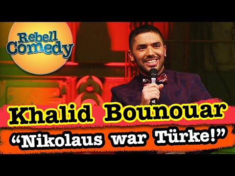 Türkischer Nikolaus & Essen ablecken - Khalid Bounouar | RebellComedy