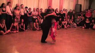 Alejandra Mantinan & Aoniken Quiroga, St Petersburg, Russia, Kochubey Club, 22 10 11, Tango 2