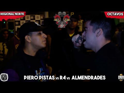 PIERO PISTAS VS ALMENDRADES VS R4 || 8VOS || REGIONAL LIMA || MIRA EL BUEN RAP 2K23