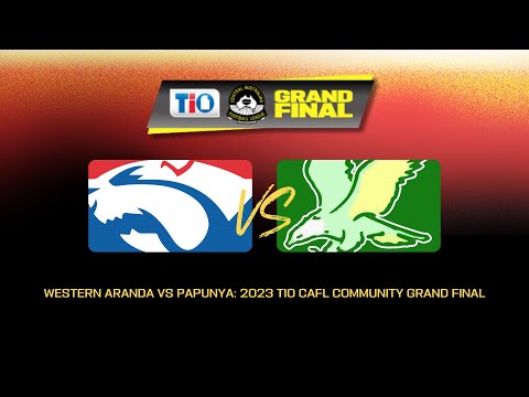Western Aranda vs Papunya: 2023 TIO CAFL Community Grand Final