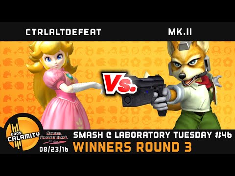 S@LT #46 | CtrlAltDefeat (Peach) vs Mk.II (Fox) - Winners Round 3 - Melee Singles