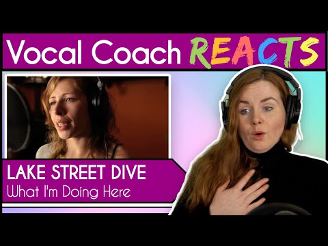 Vocal Coach reacts to Lake Street Dive (Rachael Price) What I'm Doing Here In One Take Live