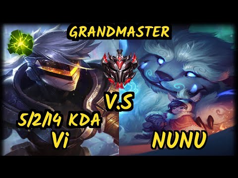 EMK Warden (VI) vs NUNU & WILLUMP - 5/2/14 KDA JUNGLE GAMEPLAY - EUW Ranked GRANDMASTER