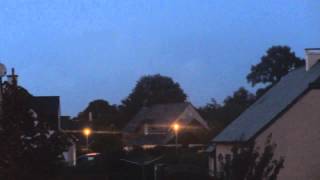 preview picture of video '[IRL] Orage ThunderStorm Parigné - Fougères 03/10/2013'