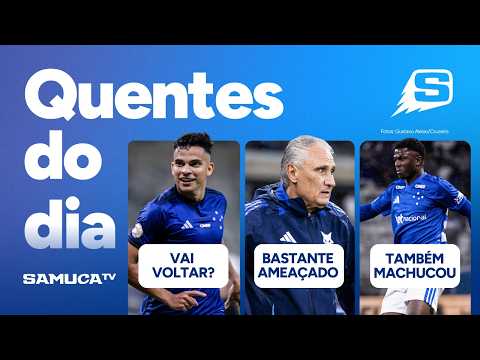 BRUNO RODRIGUES NO CRUZEIRO? TITE BASTANTE AMEAÇADO | QUENTES DO DIA