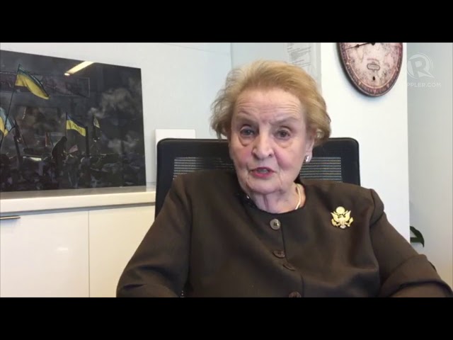 Remembering Madeleine Albright, democracy icon