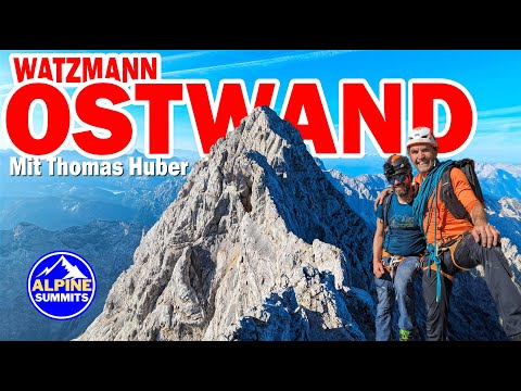 Mit THOMAS HUBER durch die Watzmann OSTWAND  #bergsteigen #watzmannostwand #berchtesgaden