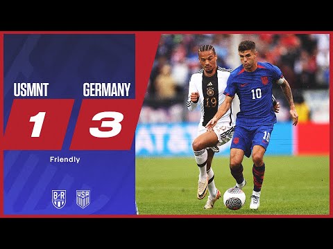 USA lose to Germany despite Pulisic wondergoal | USMNT 1-3 Germany | Official Highlights