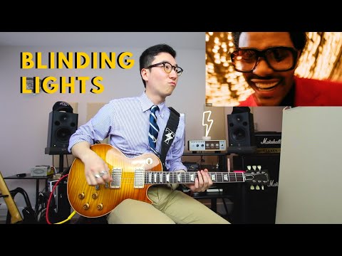 Blinding Lights - The Weeknd on guitar (Full cover).