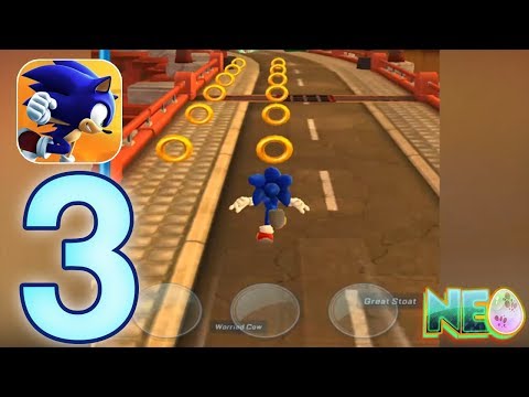 Sonic Forces: Gameplay Walkthrough Part 3 - Using Sonic! (iOS, Android)