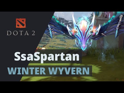 SsaSpartan plays Winter Wyvern Dota 2 Full Gameplay